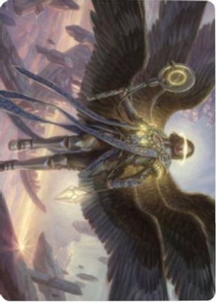 Angel of Destiny Art Card (ASZNR-037) [Art Series: Zendikar Rising]