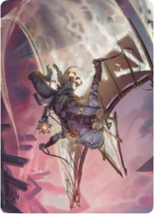 Kitesail Cleric Art Card (ASZNR-040) [Art Series: Zendikar Rising]