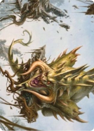 Canopy Baloth Art Card (ASZNR-070) [Art Series: Zendikar Rising]