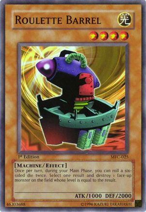Roulette Barrel (Common) (MFC-025) - Magician's Force 1st Edition
