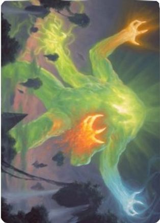 Omnath, Locus of Creation Art Card (ASZNR-078) [Art Series: Zendikar Rising]