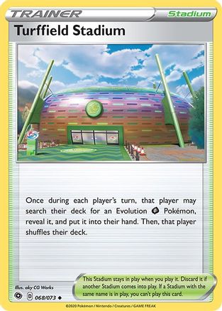Turffield Stadium (068/73) [Champions Path] Reverse Holofoil - Uncommon