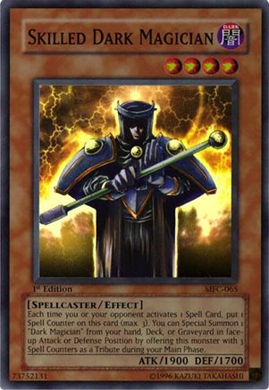Skilled Dark Magician (Super Rare) (MFC-065) - Magician's Force Unlimited