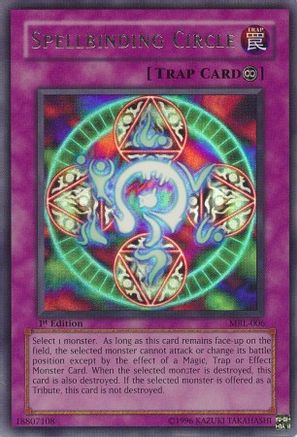 Spellbinding Circle (Ultra Rare) (MRL-006) - Magic Ruler 1st Edition