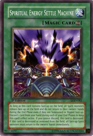 Spiritual Energy Settle Machine (Common) (LOD-082) - Legacy of Darkness 1st Edition