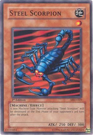 Steel Scorpion (Common) (MRD-029) - Metal Raiders 1st Edition