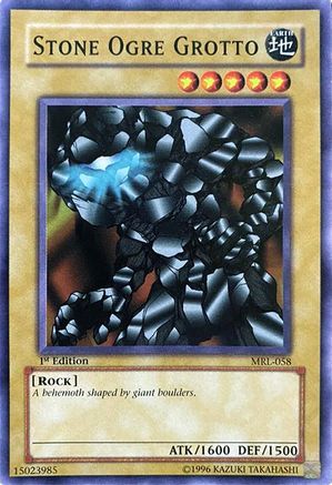 Stone Ogre Grotto (Common) (MRL-058) - Magic Ruler 1st Edition