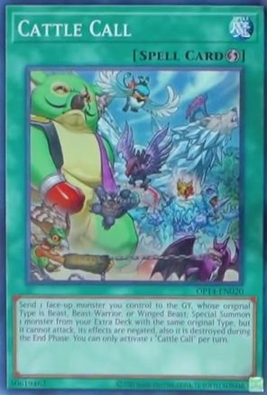 Cattle Call (Common) (OP14-EN020) - OTS Tournament Pack 14 Unlimited