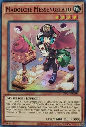 Madolche Messengelato (Super Rare) (OP14-EN004) - OTS Tournament Pack 14 Unlimited