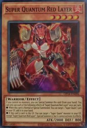 Super Quantum Red Layer (Super Rare) (OP14-EN006) - OTS Tournament Pack 14 Unlimited