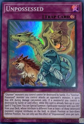 Unpossessed (Super Rare) (OP14-EN012) - OTS Tournament Pack 14 Unlimited