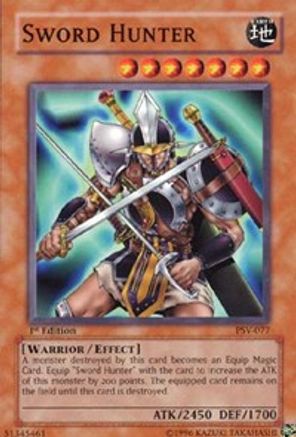 Sword Hunter (Common) (PSV-077) - Pharaoh's Servant Unlimited