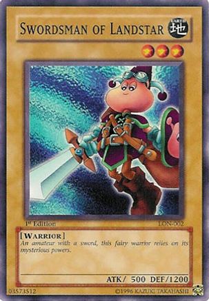 Swordsman of Landstar (Common) (LON-002) - Labyrinth of Nightmare 1st Edition