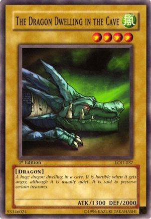The Dragon Dwelling In The Cave (Common) (LOD-037) - Legacy of Darkness Unlimited