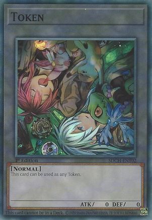 Token: Hiita and Eria (Super Rare) (SDCH-ENT02) - Structure Deck: Spirit Charmers 1st Edition