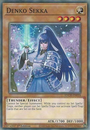 Denko Sekka (Common) (SDCH-EN018) - Structure Deck: Spirit Charmers 1st Edition