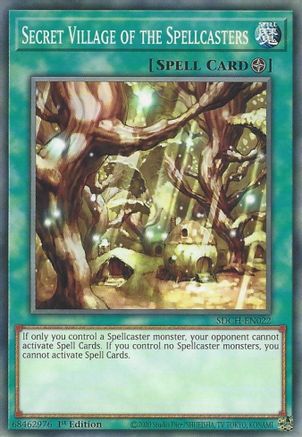 Secret Village of the Spellcasters (Common) (SDCH-EN022) - Structure Deck: Spirit Charmers 1st Edition