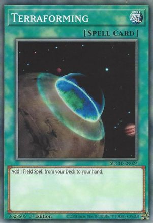 Terraforming (Common) (SDCH-EN024) - Structure Deck: Spirit Charmers 1st Edition