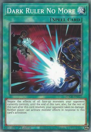 Dark Ruler No More (Common) (SDCH-EN027) - Structure Deck: Spirit Charmers 1st Edition