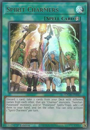 Spirit Charmers (Ultra Rare) (SDCH-EN041) - Structure Deck: Spirit Charmers 1st Edition