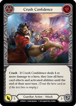 Crush Confidence (Blue) (WTR065) - Welcome to Rathe Unlimited Edition