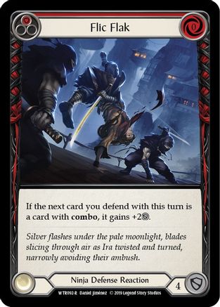 Flic Flak (Red) (WTR092) - Welcome to Rathe Unlimited Edition Rainbow Foil