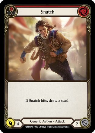 Snatch (Red) (WTR167) - Welcome to Rathe Unlimited Edition Rainbow Foil