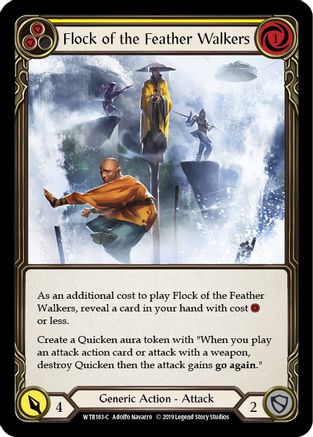 Flock of the Feather Walkers (Yellow) (WTR183) - Welcome to Rathe Unlimited Edition