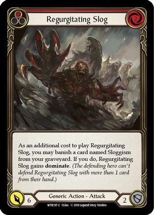 Regurgitating Slog (Red) (WTR197) - Welcome to Rathe Unlimited Edition
