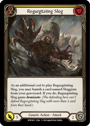 Regurgitating Slog (Yellow) (WTR198) - Welcome to Rathe 1st Edition