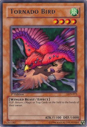 Tornado Bird (Rare) (LON-072) - Labyrinth of Nightmare 1st Edition