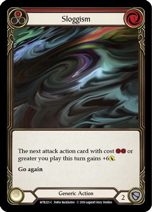 Sloggism (Red) (WTR221) - Welcome to Rathe Unlimited Edition Rainbow Foil