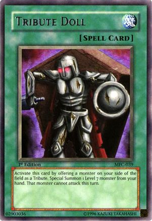Tribute Doll (Rare) (MFC-039) - Magician's Force Unlimited