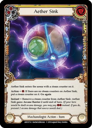 Aether Sink (ARC017) - Arcane Rising 1st Edition