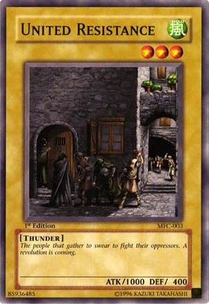 United Resistance (Common) (MFC-003) - Magician's Force Unlimited