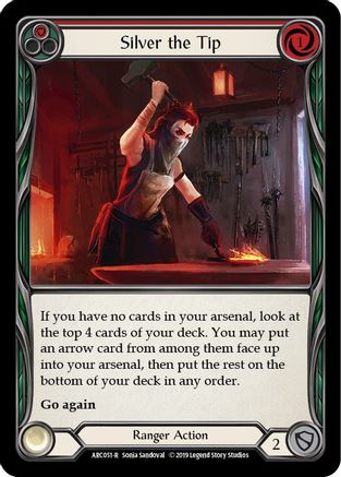 Silver the Tip (Red) (ARC051) - Arcane Rising 1st Edition