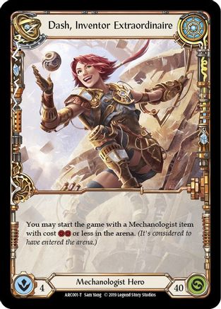 Dash, Inventor Extraordinaire // Viserai (ARC001) - Arcane Rising Unlimited Edition