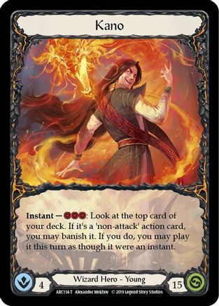 Kano // Runechant (ARC114) - Arcane Rising 1st Edition