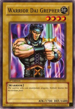Warrior Dai Grepher (Common) (LOD-020) - Legacy of Darkness Unlimited