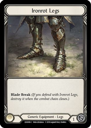 Ironrot Legs (KSU008) - Hero Deck: Katsu 1st Edition