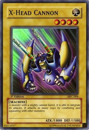 X-Head Cannon (Super Rare) (MFC-004) - Magician's Force 1st Edition