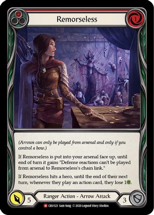 Remorseless (CRU123) - Crucible of War Unlimited Edition