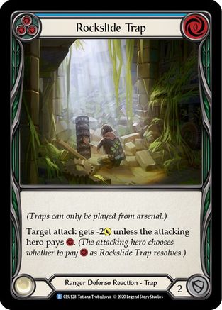 Rockslide Trap (CRU128) - Crucible of War 1st Edition
