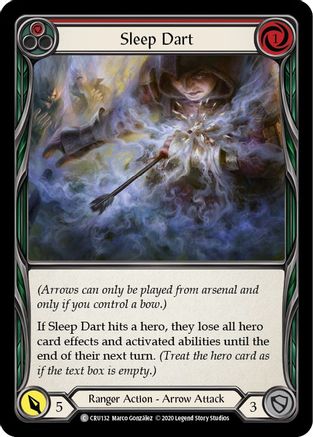 Sleep Dart (Red) (CRU132) - Crucible of War Unlimited Edition