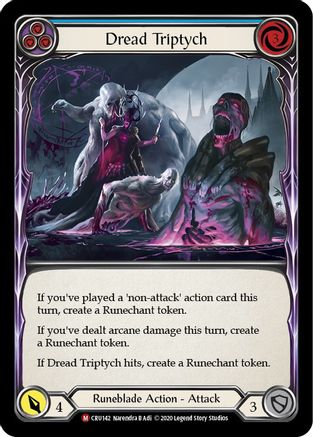 Dread Triptych (CRU142) - Crucible of War Unlimited Edition