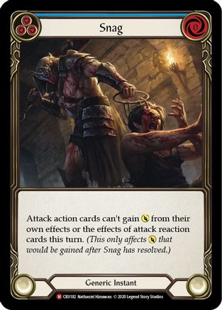 Snag (CRU182) - Crucible of War 1st Edition Rainbow Foil