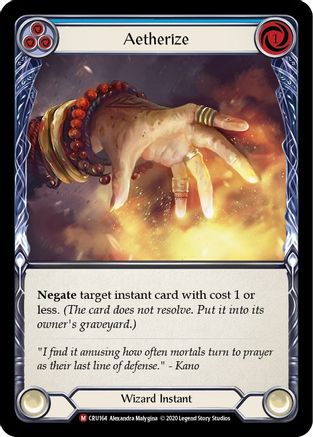 Aetherize (CRU164) - Crucible of War 1st Edition