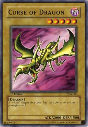 Curse of Dragon (Common) (SDY-008) - Starter Deck: Yugi Unlimited