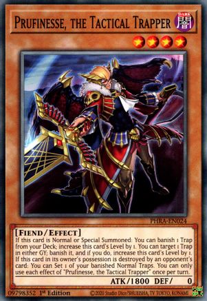 Prufinesse, the Tactical Trapper (Common) (PHRA-EN024) - Phantom Rage 1st Edition