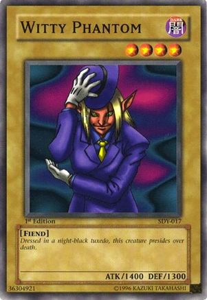 Witty Phantom (Common) (SDY-017) - Starter Deck: Yugi 1st Edition